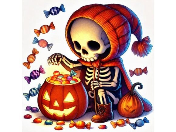 Exploring the Creative Potential of a 3D Skeleton Child Wearing a Tiny Pum