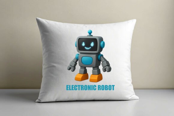Friendly Electronic Robot 3D Render: A Versatile Tool for Modern Creatives