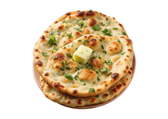 High-Quality 3D Naan, Nan Bread PNG Files