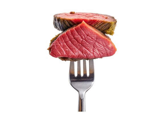 Unleashing Creativity with the PNG Beef Steak on a Fork 3D Icon