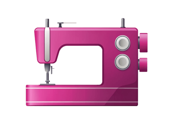 Unlock Creative Potential with Free Watercolor 3D Sewing Machine 8 PNG