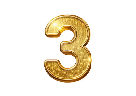 Unlock Your Creativity with 3D Symbol Made of Gold Dollar Signs PNG