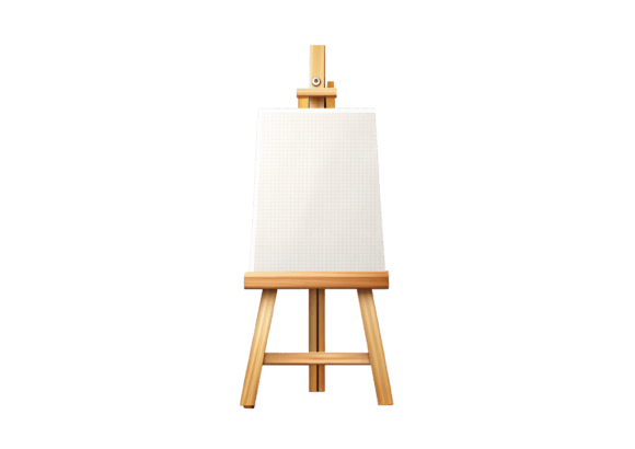 Unlock Your Creativity with Blank Canvas Mockup 3D File